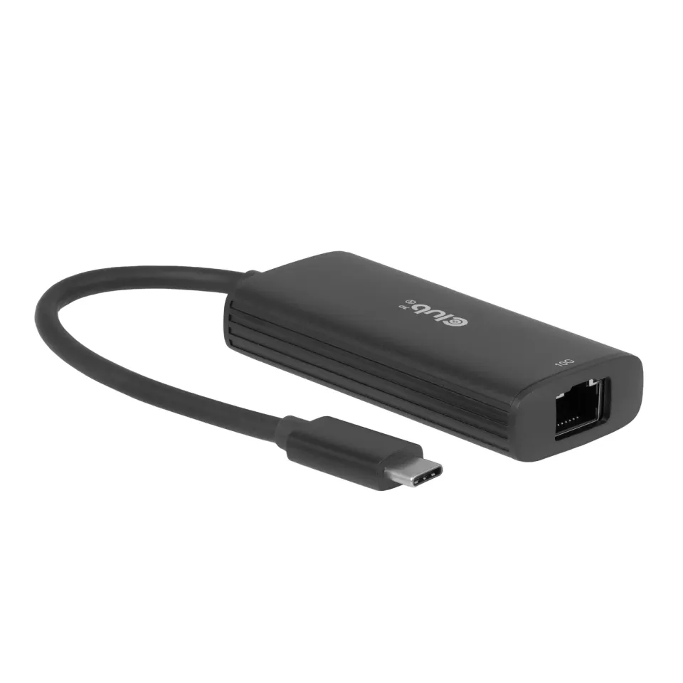 Club3D Adaptér USB-C na RJ45, 10Gb, M/F, 12cm