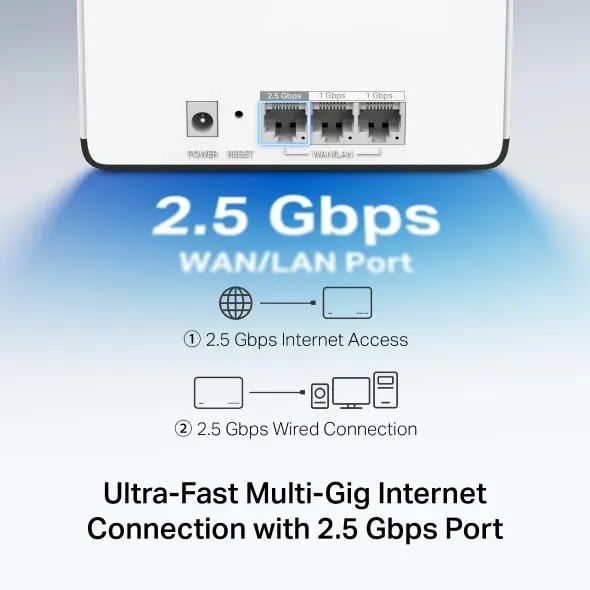 MERCUSYS Wi-Fi 6 mesh systém pro celou domácnost AX3000