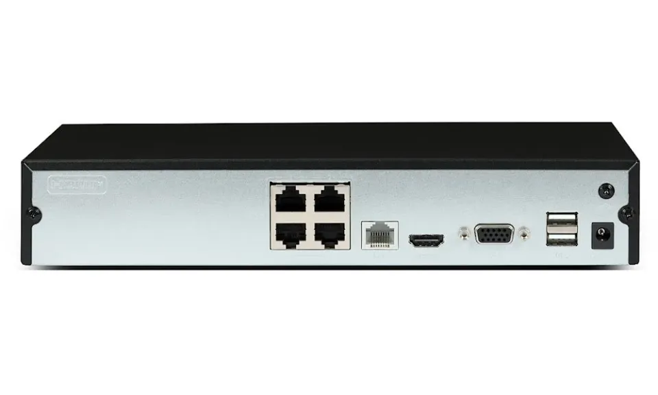 Hikvision DS-7104NI-Q1/4P/M(D) - 4x IP/ 6Mpix/ 60Mbps/ 1x HDD/ 1x LAN/ 4x PoE
