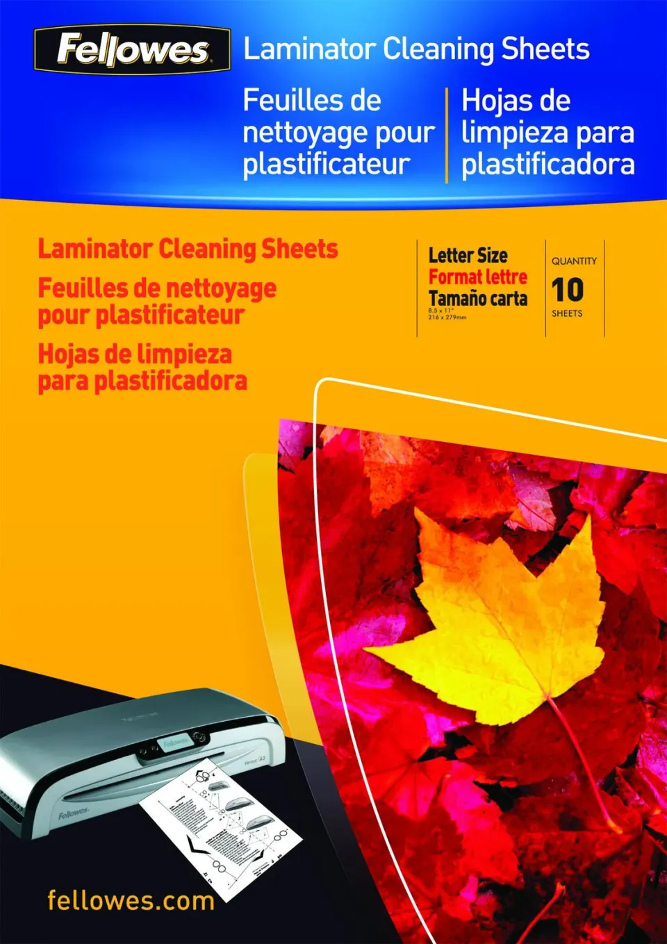 Fellowes Čistící listy pro laminátory