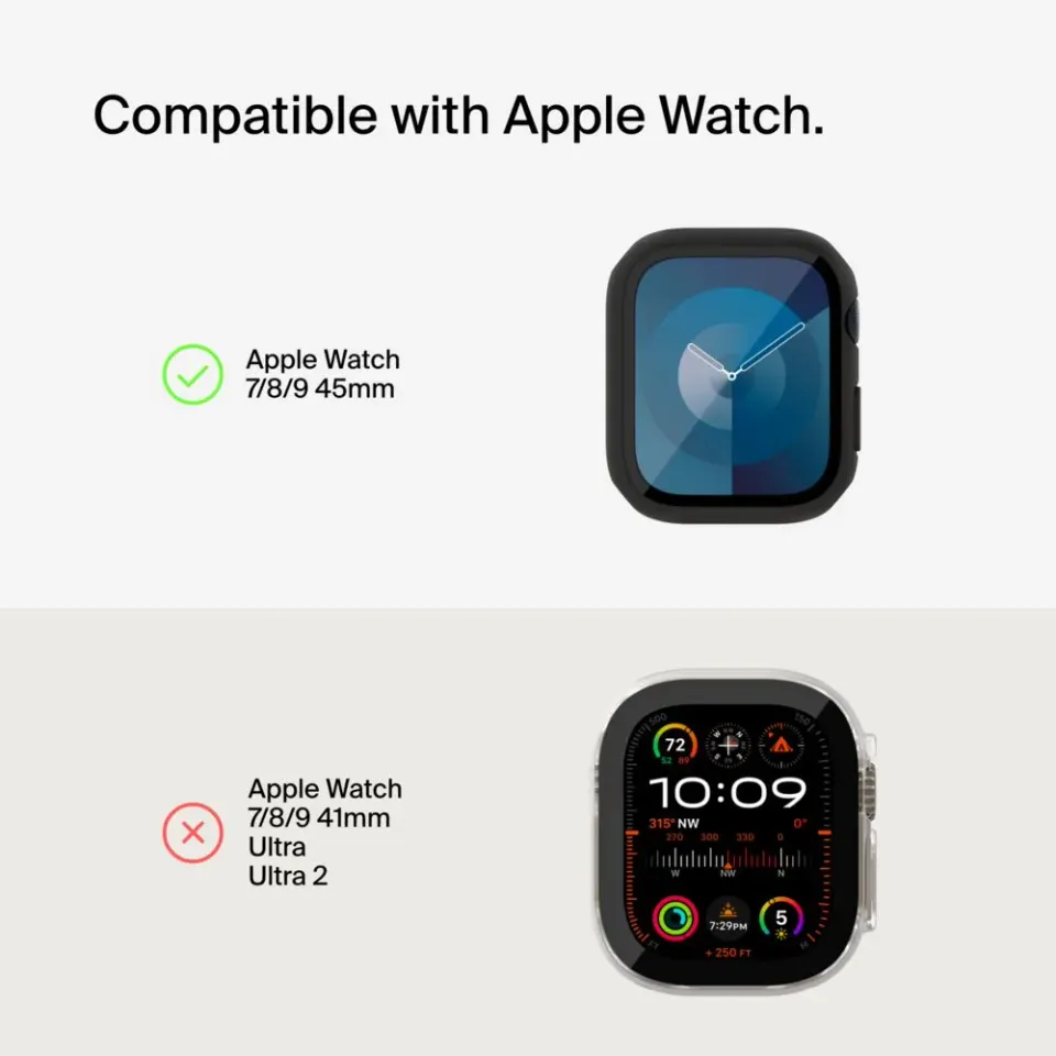 Belkin ochrana displeje ScreenForce 2v1 pro Apple Watch Série 4/5/6/SE/7/8/9, 44