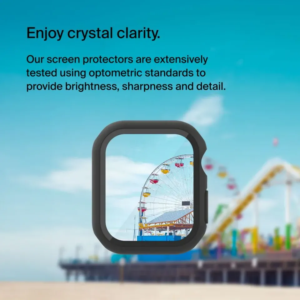 Belkin ochrana displeje ScreenForce 2v1 pro Apple Watch Série 4/5/6/SE/7/8/9, 44