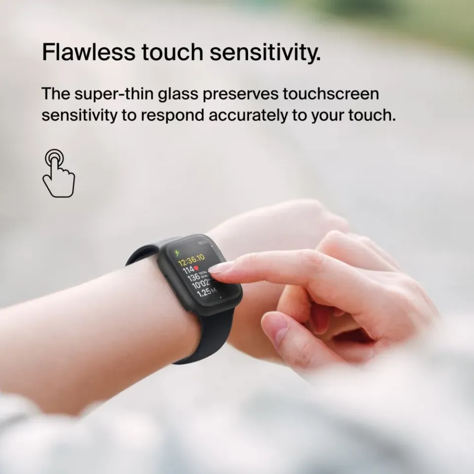 Belkin ochrana displeje ScreenForce 2v1 pro Apple Watch Série 4/5/6/SE/7/8/9, 44