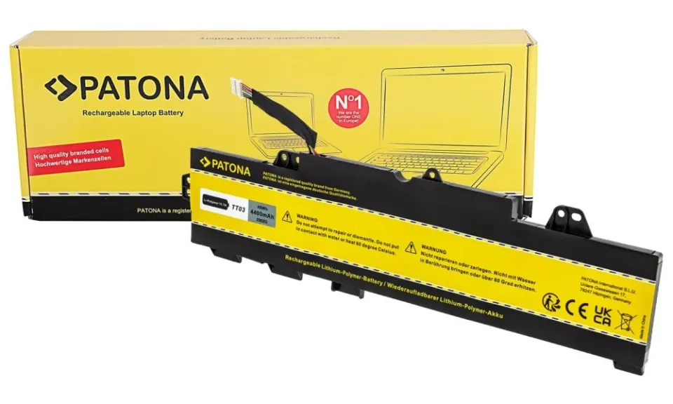 PATONA baterie pro ntb HP 850 G5 4400mAh Li-Pol 11,1V TT03XL