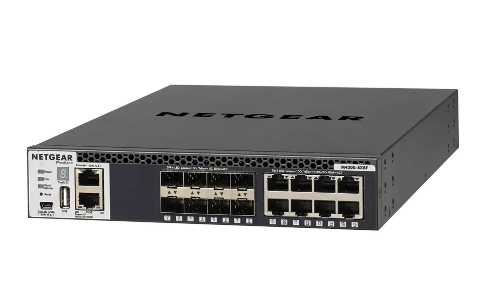 NETGEAR M4300-8X8F MANAGED SWITCH