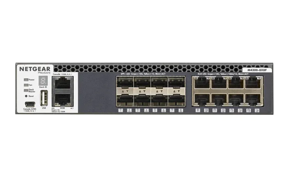 NETGEAR M4300-8X8F MANAGED SWITCH