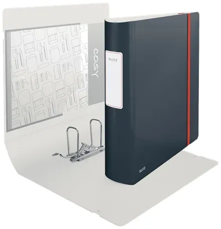 LEITZ Pákový pořadač Active Cosy A4 82 mm sametová šedá