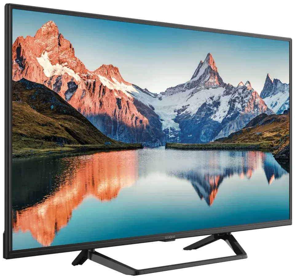 STRONG LED TV 40"/ SRT40FF2003C/ FHD/ 1920x1080/ DVB-T2/C/S2/ H.265/HEVC/ 3x HDMI/ 2xUSB/ centrální stojan/ č...