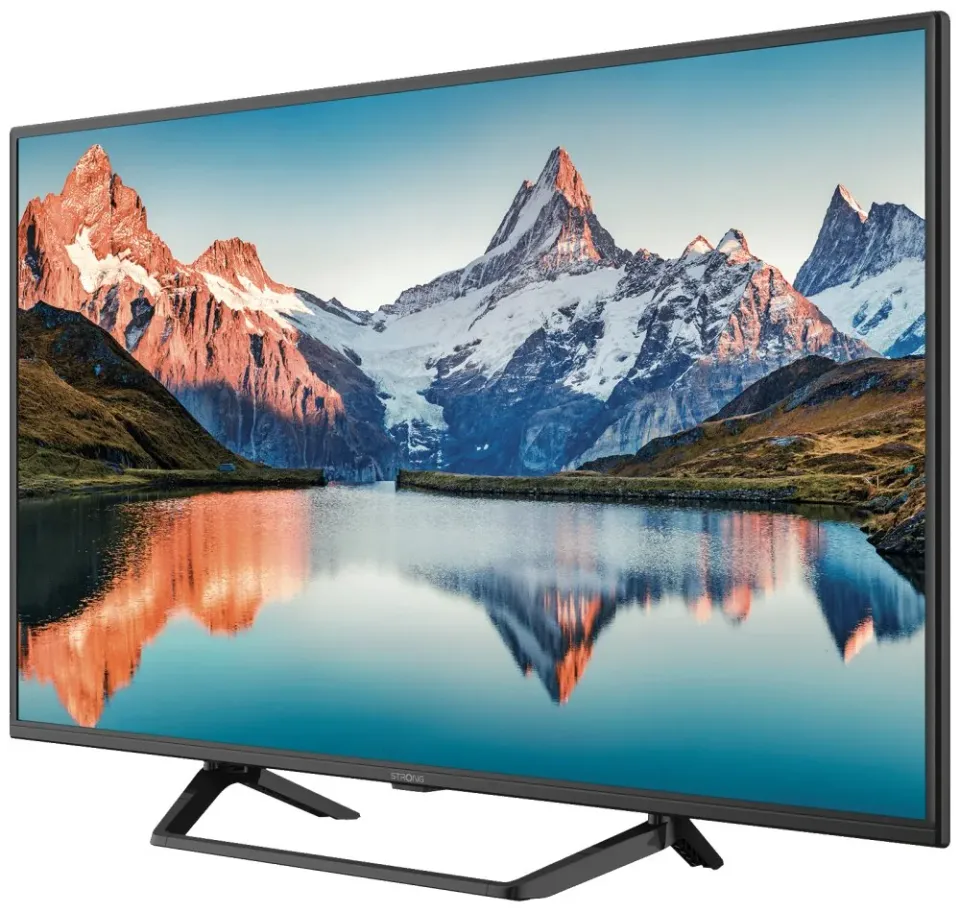 STRONG LED TV 40"/ SRT40FF2003C/ FHD/ 1920x1080/ DVB-T2/C/S2/ H.265/HEVC/ 3x HDMI/ 2xUSB/ centrální stojan/ č...