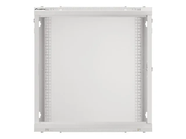 Nástěnný rack 19'' 12U 600X450mm šedý flat pack