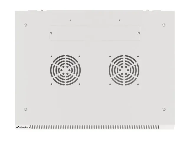 Nástěnný rack 19'' 12U 600X450mm šedý flat pack