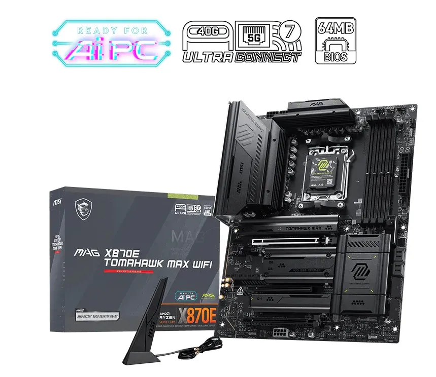 MSI MAG X870E TOMAHAWK MAX WIFI/AM5/ATX