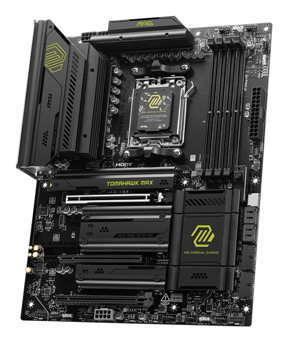 MSI MAG B850 TOMAHAWK MAX WIFI, AM5, AMD B850, 4x DDR5, ATX