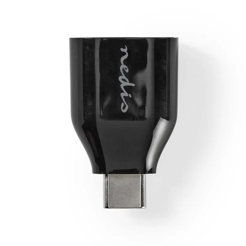 Nedis CCGB60915BK - USB 3.0 Adaptér | Typ-C Zástrčka - A Zásuvka | Černá barva