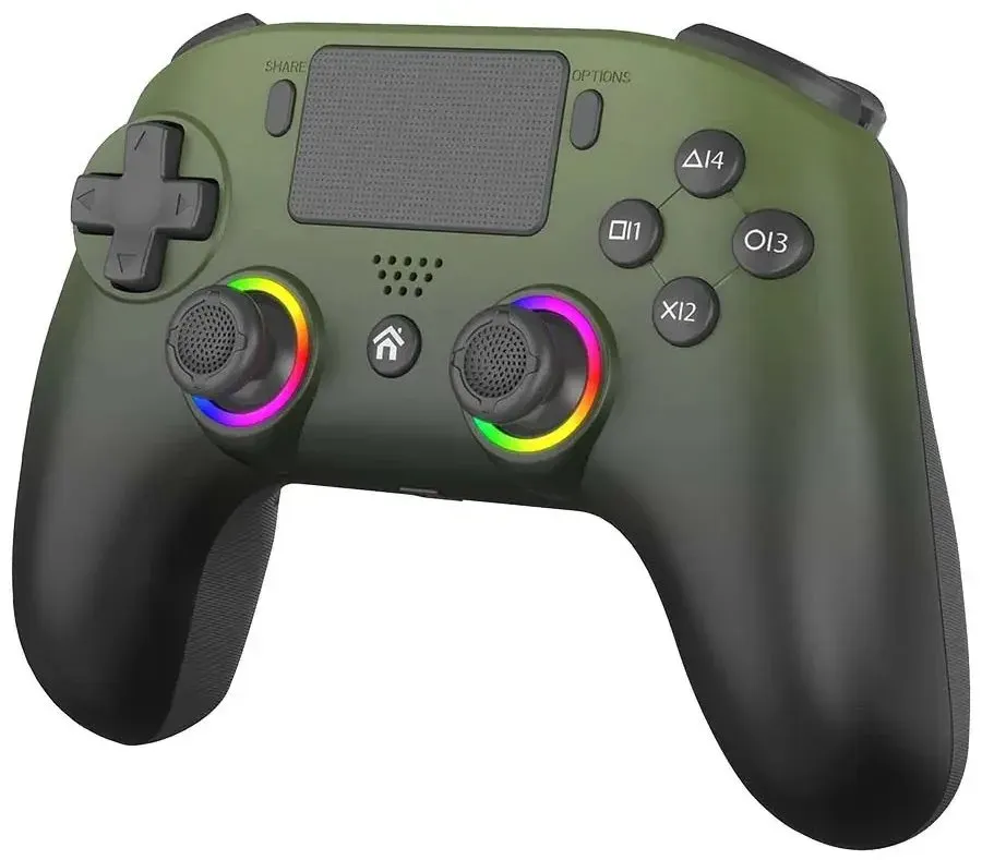 SUBSONIC by SUPERDRIVE herní ovladač WIRELESS LED CONTROLLER PS5/ PC/ Military Green