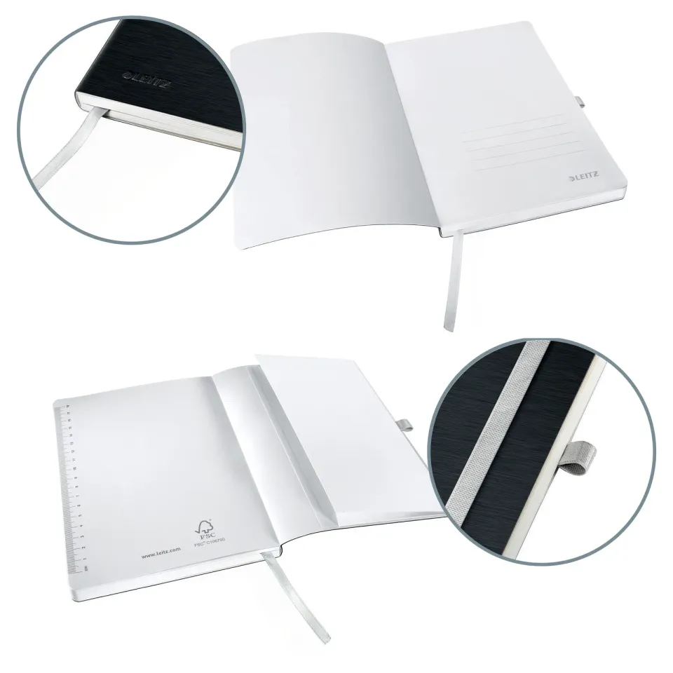 Leitz zápisník Style A5 s měkkými deskami, čtverečkovaný