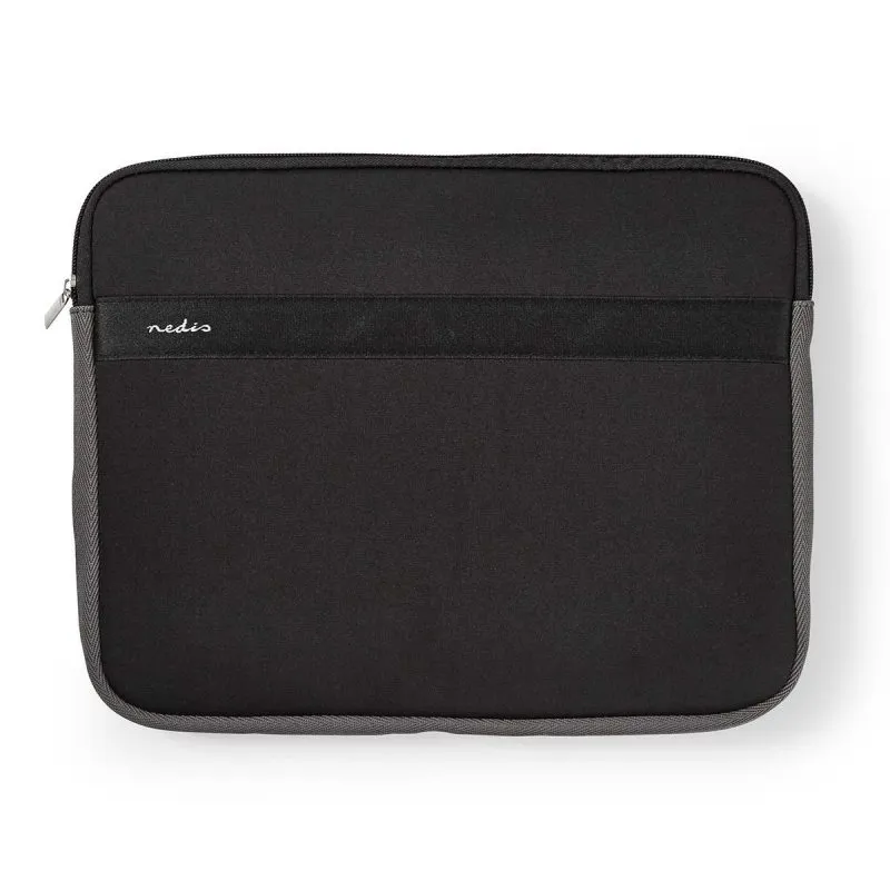 Nedis NBSE13100BK - Pouzdro na Notebook | 13 – 14" | Neopren | Černá / Antracito