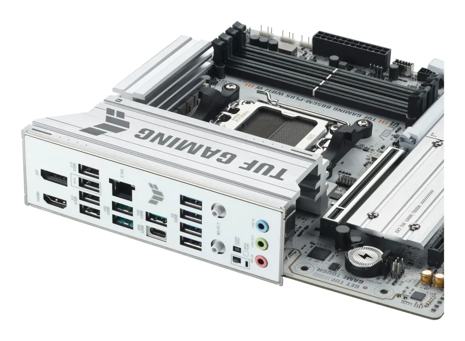 ASUS MB Sc AM5 TUF GAMING B850M-PLUS WIFI7 W, AMD B850, 4x DDR5, 1xDP1, 1xHDMI, WIFI, mATX
