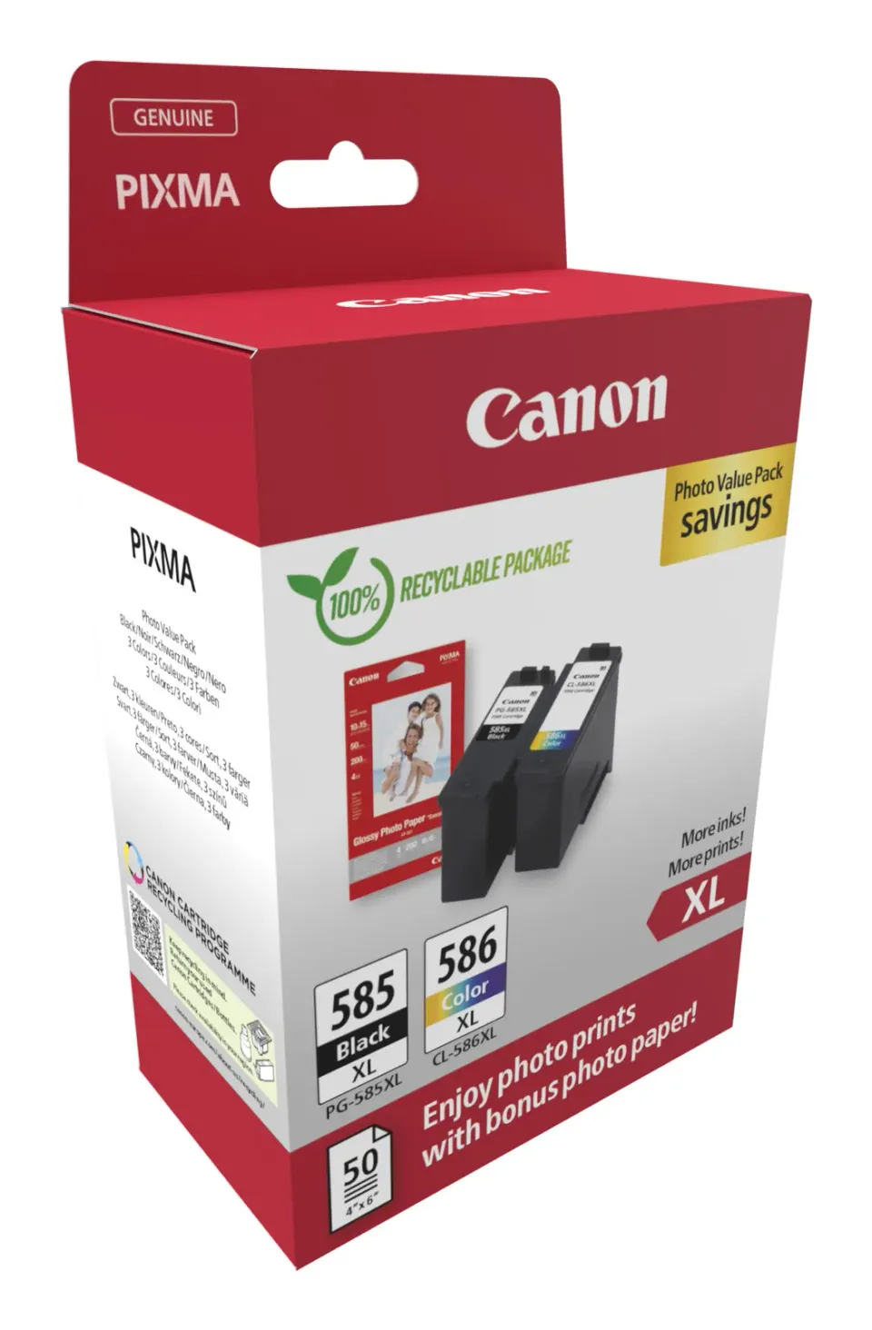 Canon cartridge PG-585XL/CL-586XL PHOTO VALUE/Multipack