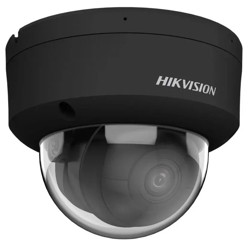 Hikvision DS-2CD2186G2H-ISU(2.8mm)(eF)/BLACK 8Mpix IP Dome Acusense kamera; IR 30m, Audio, Alarm, 130 dB WDR, IP67, IK10