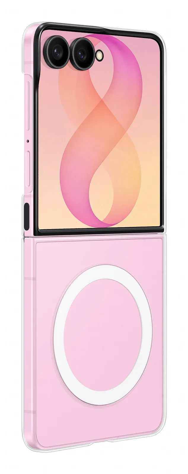 Samsung Průhledný kryt s magnetem pro Galaxy Z Flip8, Transparent