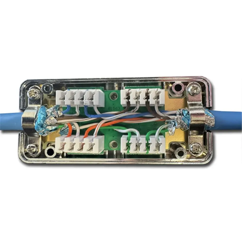 DATACOM Zářezová spojka STP CAT6A LSA SILVER