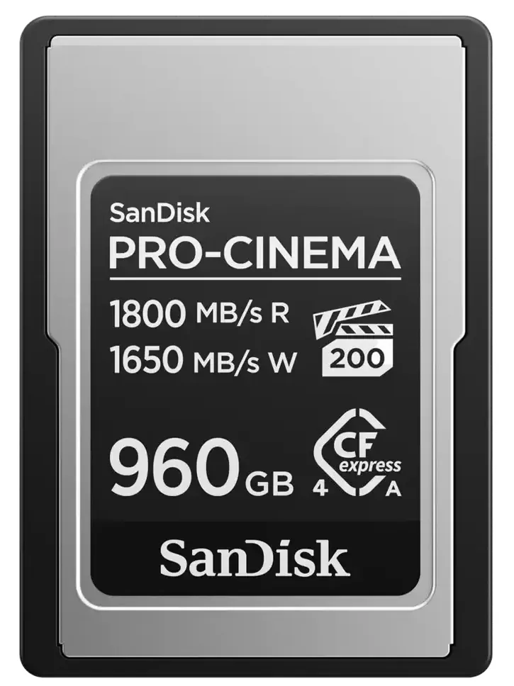 SanDisk PRO-CINEMA CFexpress Type A Card 960GB