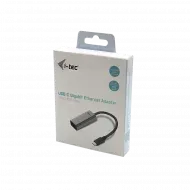 i-Tec USB-C METAL Gigabit Ethernet 10/100/1000 adaptér, LED, RJ45
