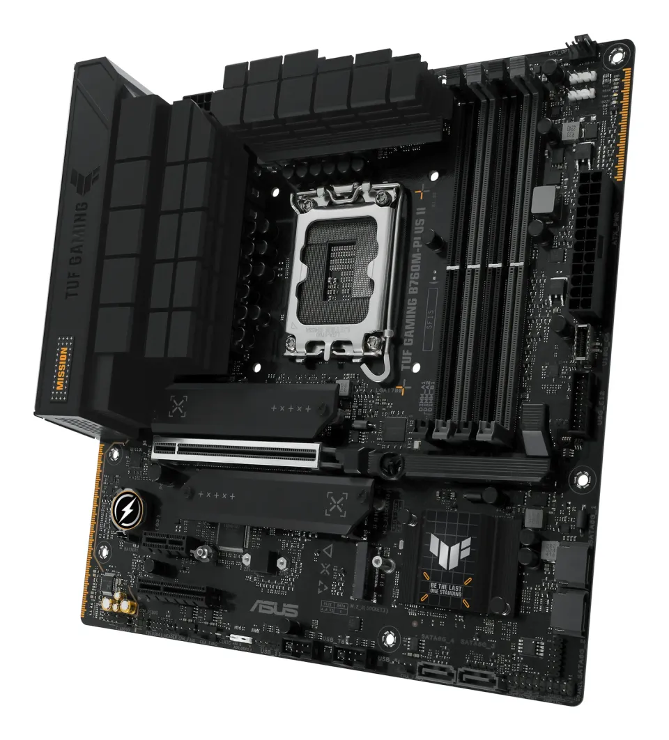 ASUS MB Sc LGA1700 TUF GAMING B760M-PLUS II, Intel B760, 4xDDR5, 1xDP, 1xHDMI, mATX