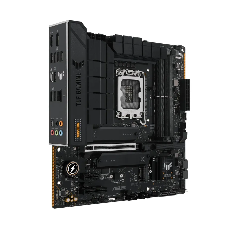 ASUS MB Sc LGA1700 TUF GAMING B760M-PLUS II, Intel B760, 4xDDR5, 1xDP, 1xHDMI, mATX