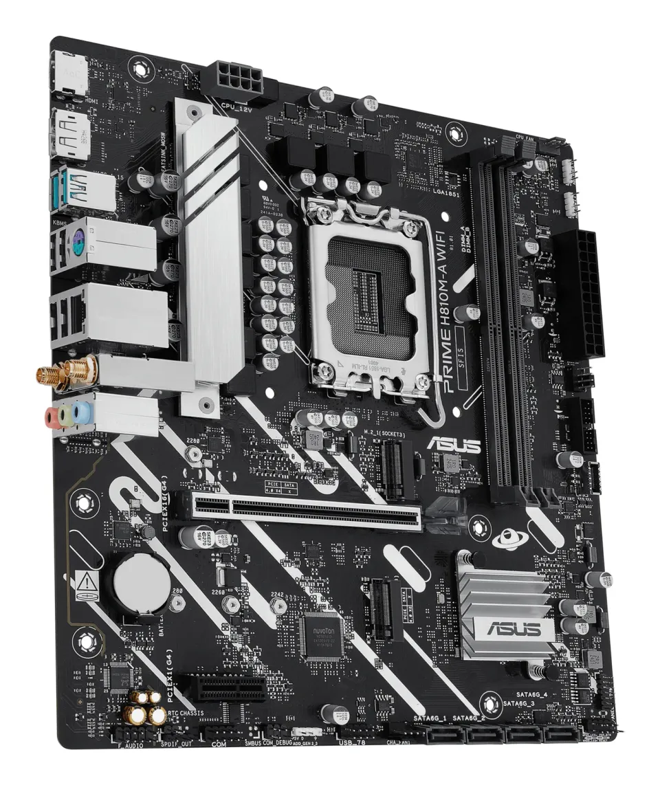 ASUS MB Sc LGA1851 PRIME H810M-A WIFI, 2xDDR5, 1xDP, 1xHDMI, WiFi, mATX