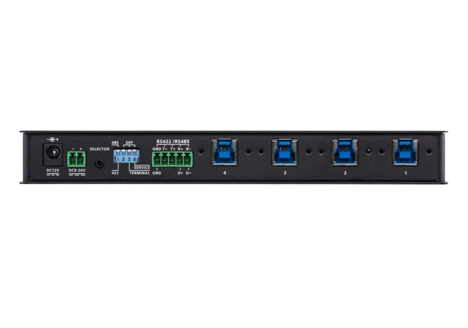 ATEN 4-Port USB3.1 Gen 1 Industrial Switch