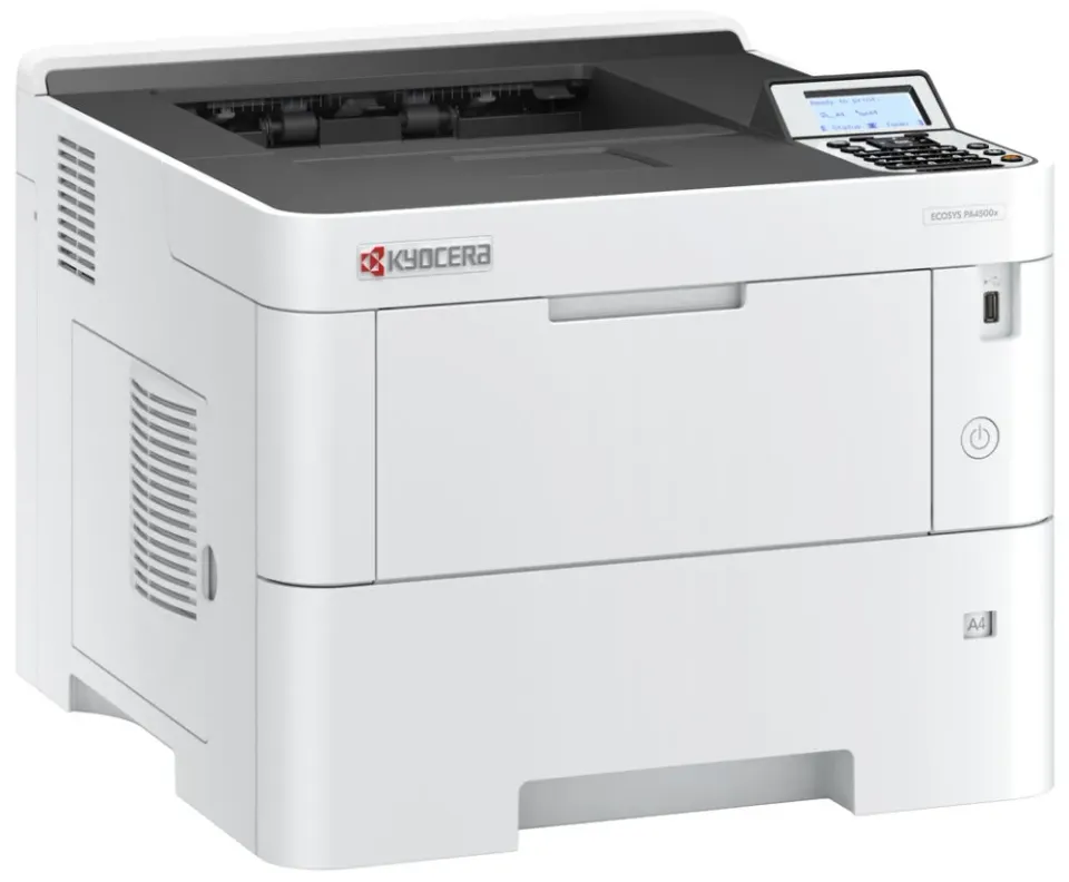 Kyocera ECOSYS PA4500x/ černobílá/ A4/ 45ppm/ 1200x1200 dpi/ PCL+PS3/ 512MB RAM/ Duplex/ USB/ LAN/Displej