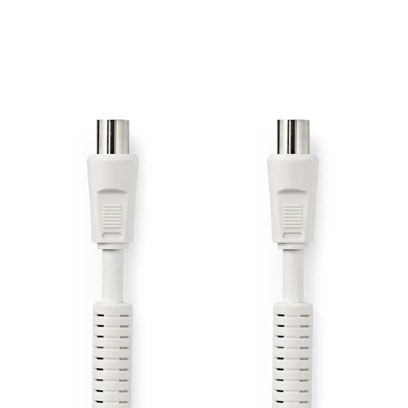 Nedis CSGB40010WT20 - Koaxiální Kabel 100 dB | IEC (Koaxiální) Zástrčka - IEC (K