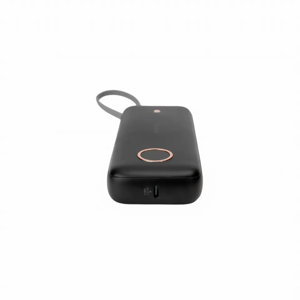 Platinet Powerbanka 20000 mAh 70W Power Delivery, 1xUSB-C, 1xUSB-A, kabel USB-C 1m, černá