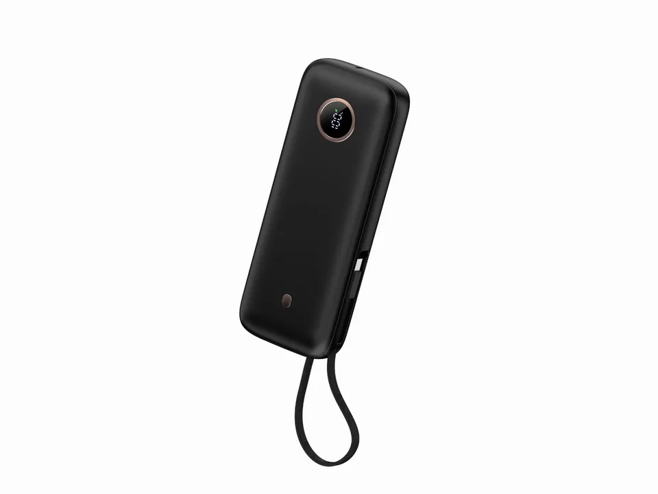 Platinet Powerbanka 20000 mAh 70W Power Delivery, 1xUSB-C, 1xUSB-A, kabel USB-C 1m, černá
