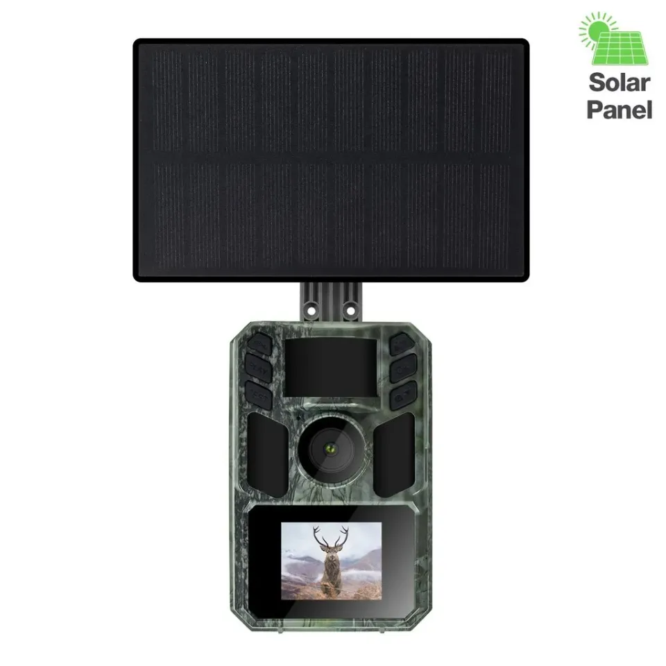 EVOLVEO StrongVision Solar A, fotopast se solárním panelem
