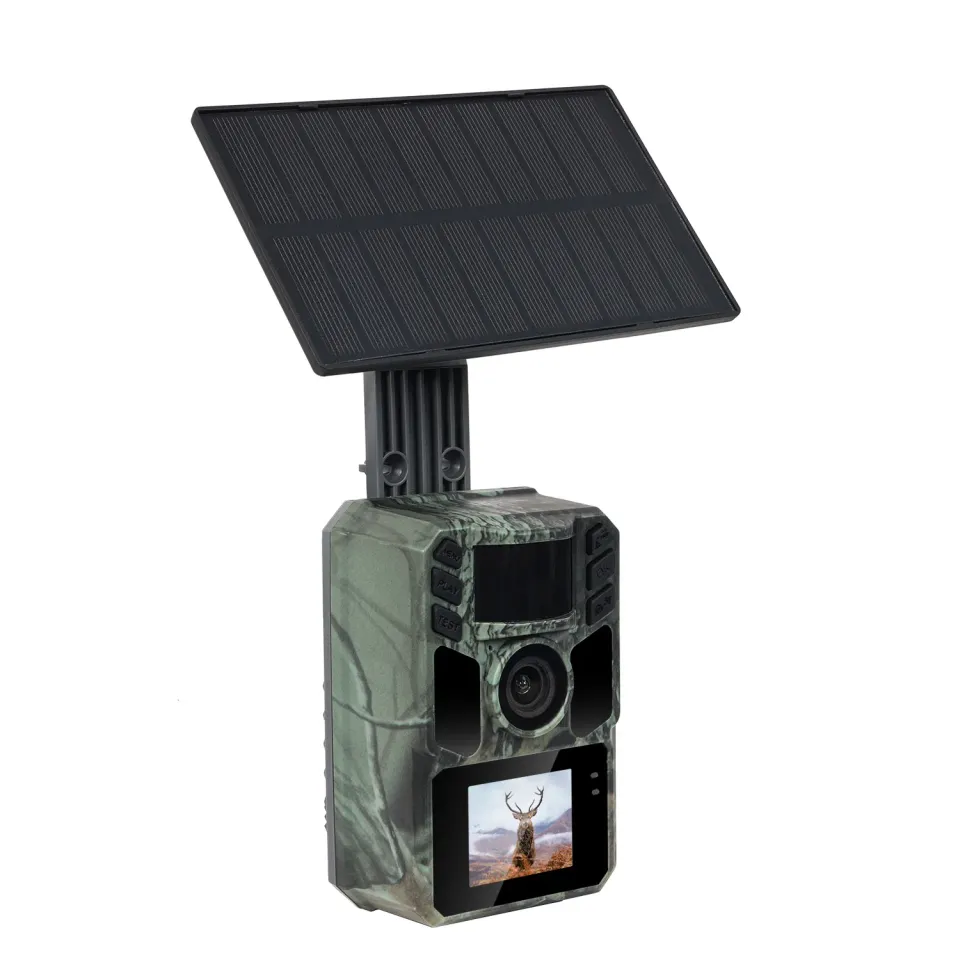 EVOLVEO StrongVision Solar A, fotopast se solárním panelem