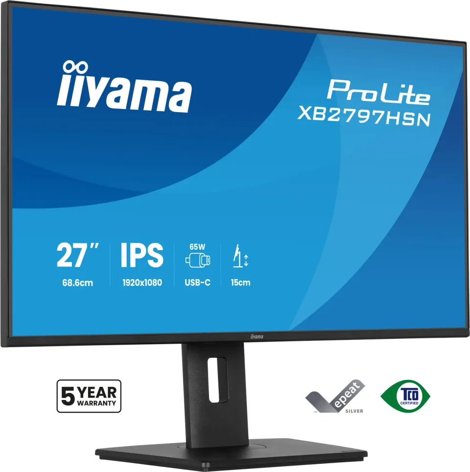 iiyama ProLite/XB2797HSN-B1/27"/IPS/FHD/120Hz/1ms/Černá/5R