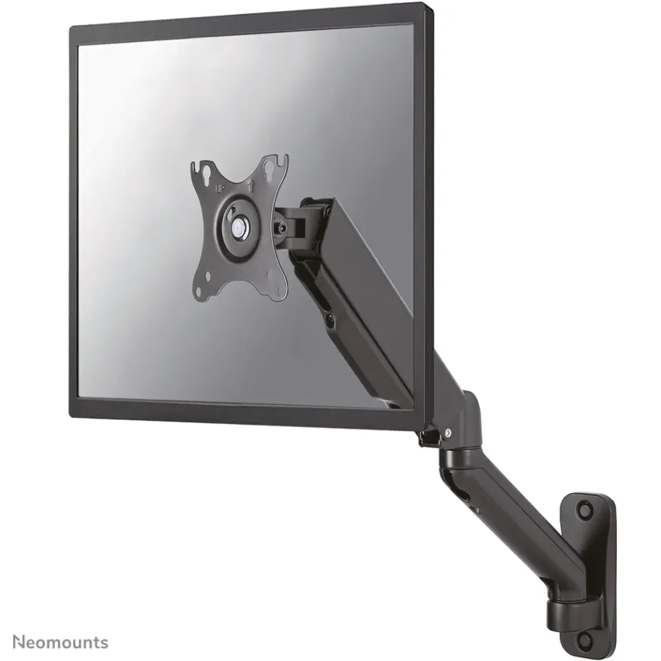 Neomounts WL70-450BL11/Držák displeje/na stěnu/17-32"/sklopný/rotace/plynový píst/3 čepy/VESA 100X100/nosn. 9kg/černý