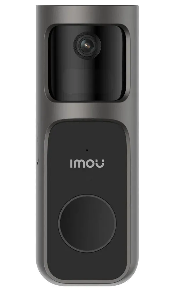 Imou chytrý domovní zvonek 2S Kit/ Wi-Fi/ 3Mpix/ 2048 x 1536/ H.265/ senzor pohybu/ IR přísvit/ černý/ CZ app
