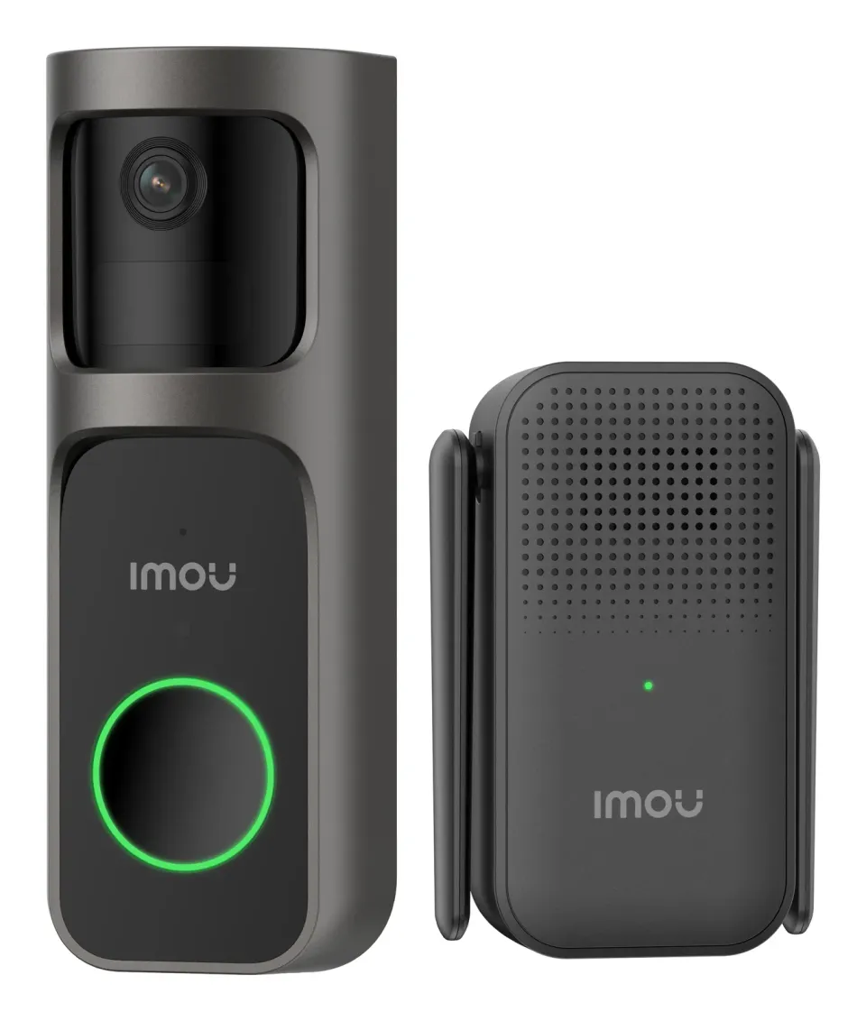 Imou chytrý domovní zvonek 2S Kit/ Wi-Fi/ 3Mpix/ 2048 x 1536/ H.265/ senzor pohybu/ IR přísvit/ černý/ CZ app