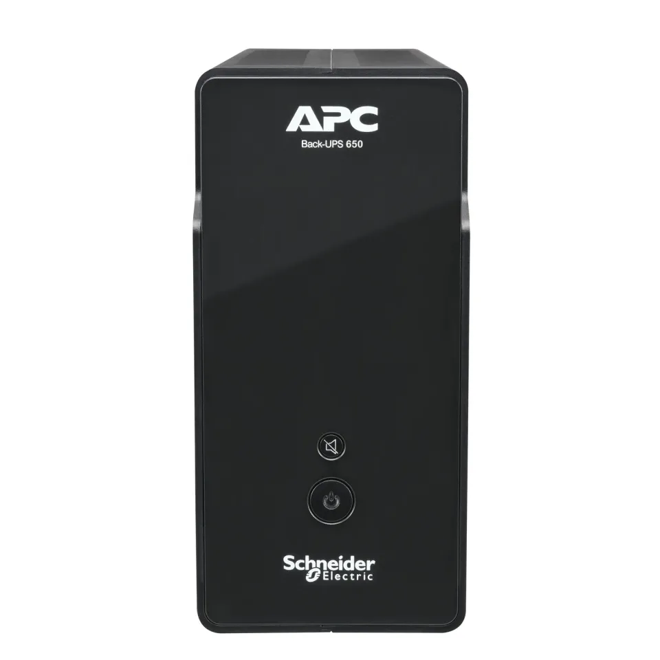 APC Back-UPS, 650VA / 400 W, 6 IEC, komunikace USB, Tower, 230 V