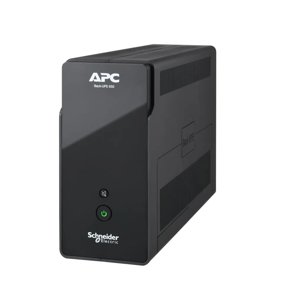 APC Back-UPS, 650VA / 400 W, 6 IEC, komunikace USB, Tower, 230 V