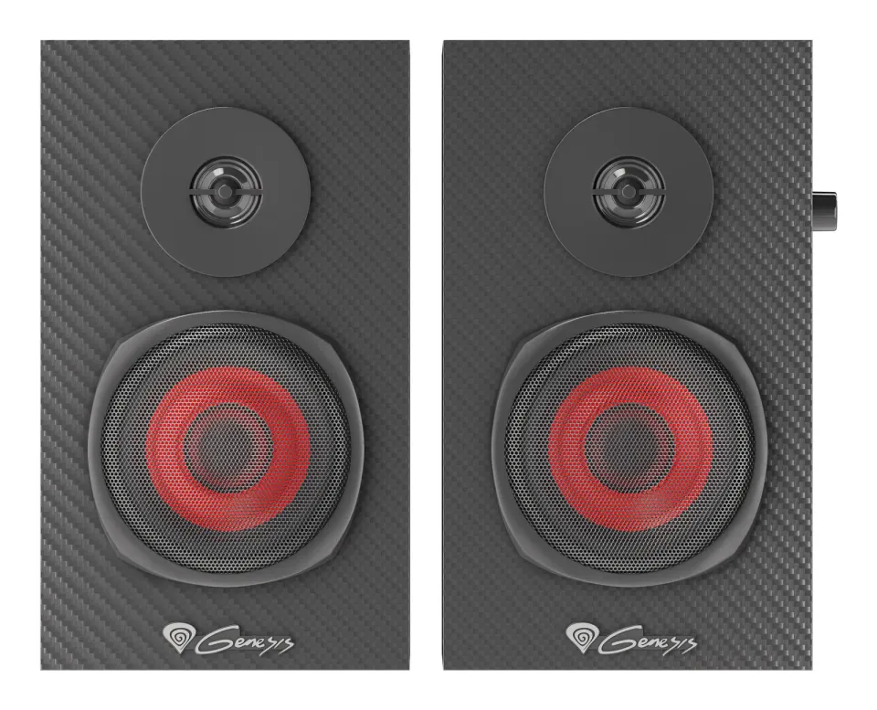 Genesis herní reproduktory HELIUM 200/Stereo/20W/Černá-červená