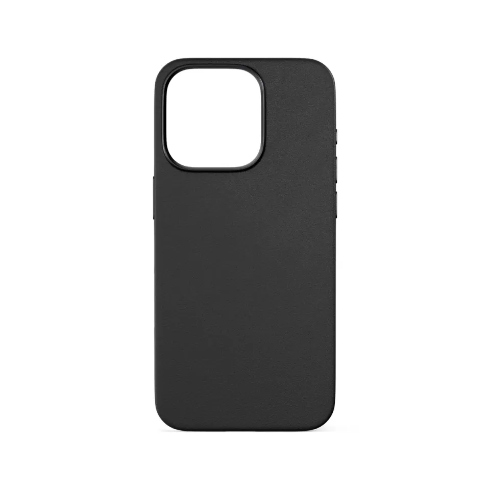 Epico Mag+ kožený kryt iPhone 16 Pro Max - černá