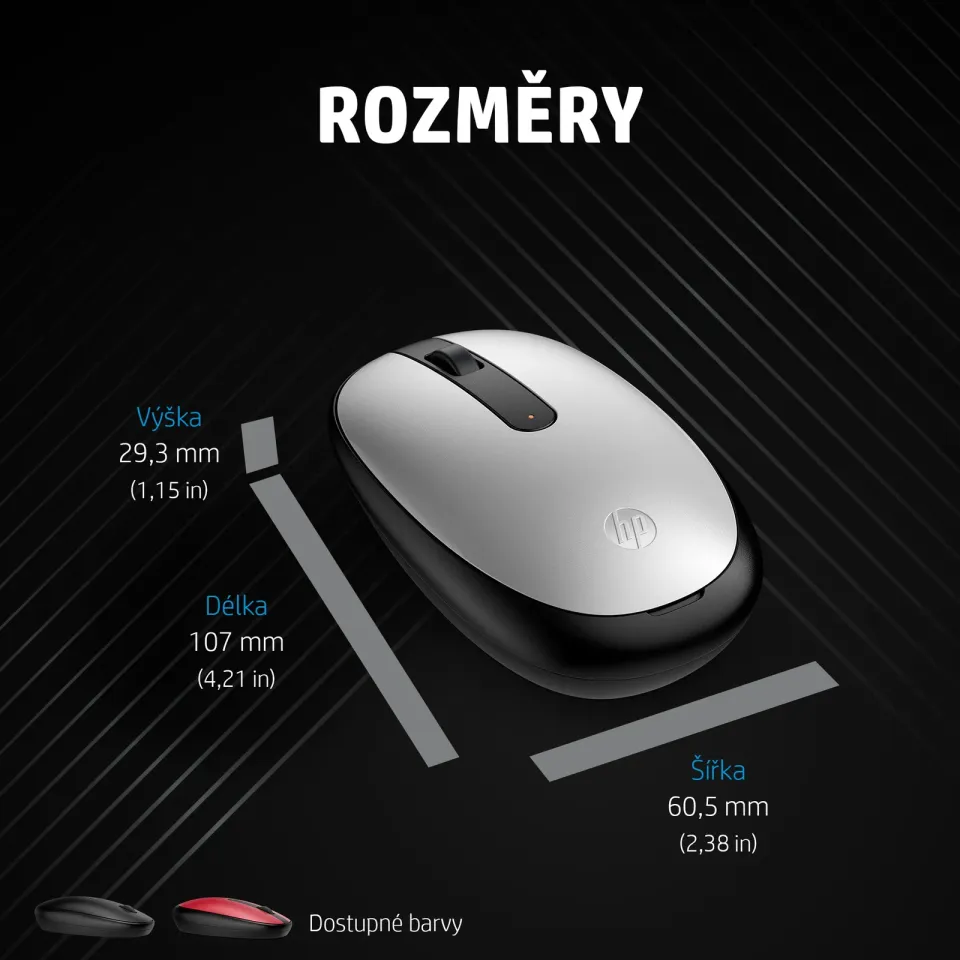 HP 240 Bluetooth Mouse White EURO - bezdrátová bluetooth myš