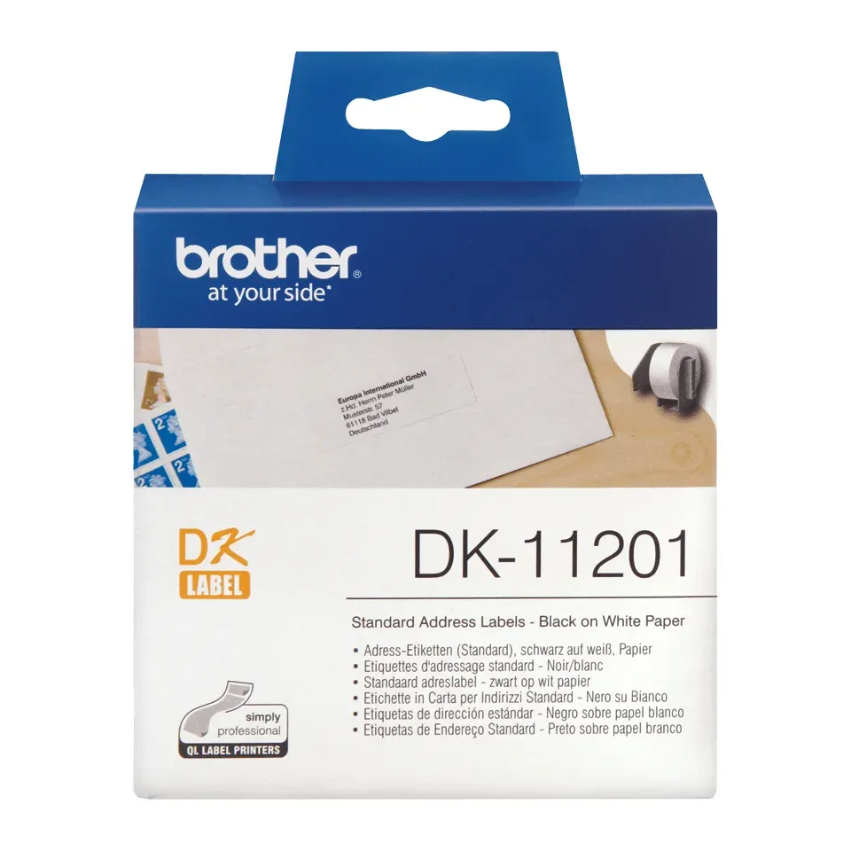 BROTHER DK-11201- papírová etiketa (29x90mm - 400ks)