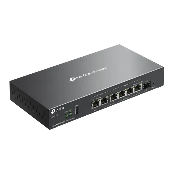 TP-Link ER707-M2 Multigigabitový Omada VPN router ( 1x2,5G WAN/LAN 1x2,5G LAN 4x
