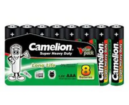 CAMELION 8ks baterie SUPER HD AAA/R03 blistr baterie zinková (cena za 8pack)